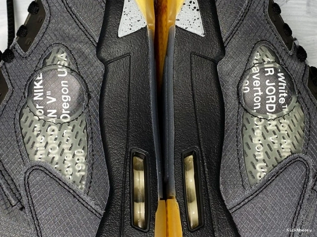 Kick Theory x Jordan Air 5 CT8480-001 Off-White Black 0811